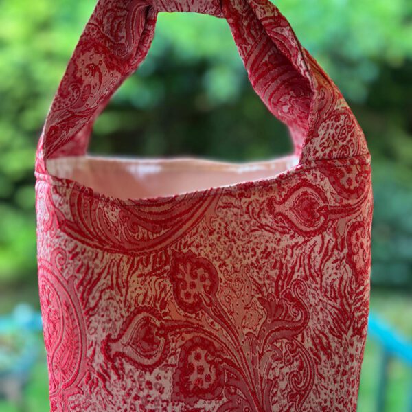 Bolso Petra Brocado Rojo