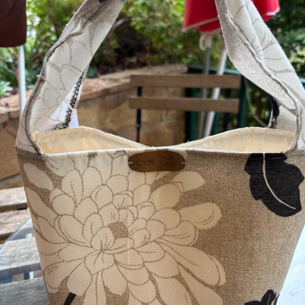 Bolso Petra Beige estampado floral