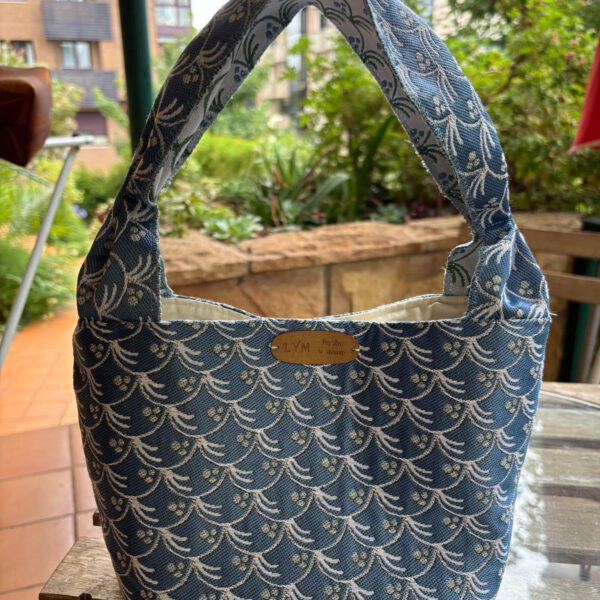 Bolso Petra Azul Ondas